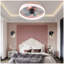 Ventilateurs de plafond avec lumières à DEL à intensité variable, installation encastrée de ventilateurs de plafond modernes et minces-1246398252