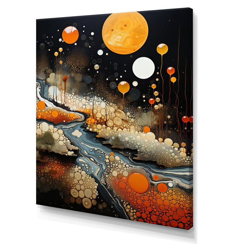 Collage Geyser Geotheral Wonders II sur toile, H 20 po x l 12 po x P 1 po, Toile tendue
