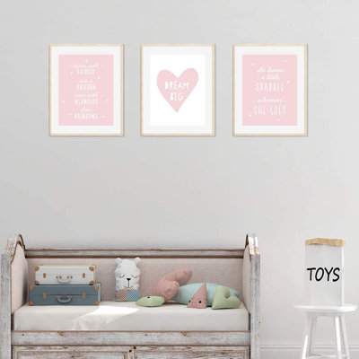 Dahlia 3 - Piece Paper Print