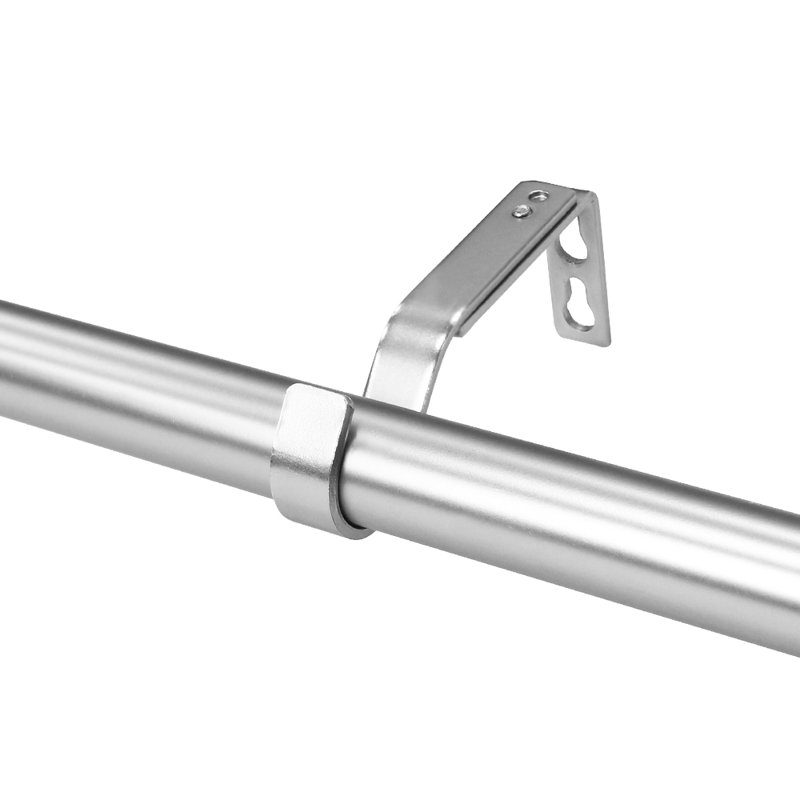 Accessoire de quincaillerie de rideau 6,69 po, Nickel brossé