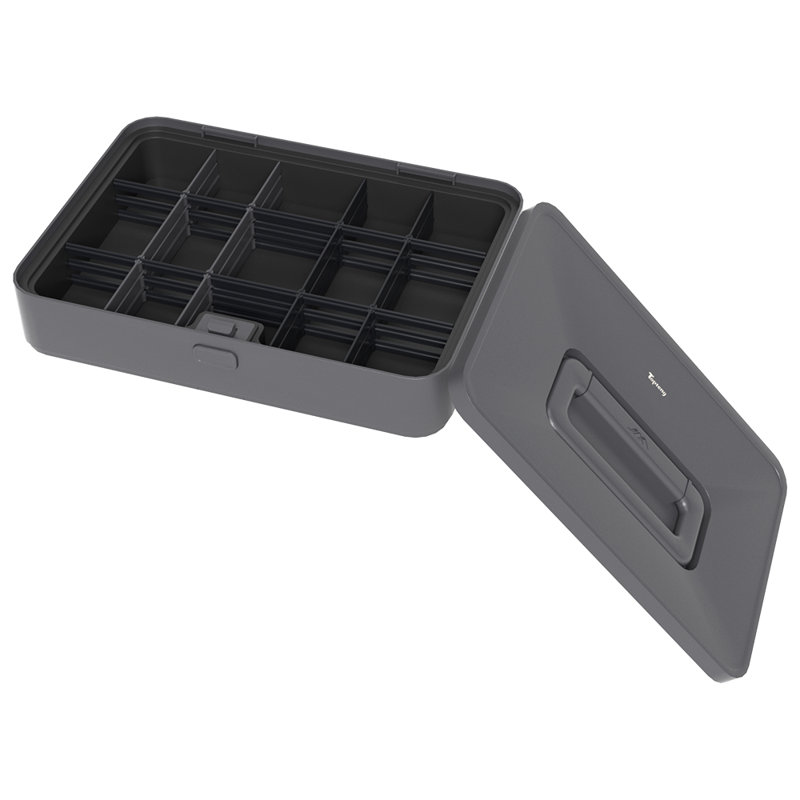 Home Tool Storage Box Kit With Carrying Case For General Household Maintenance
