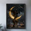 Art mural rétro noir marchant St. Reaper, impressions de style gothique foncé-1942640099