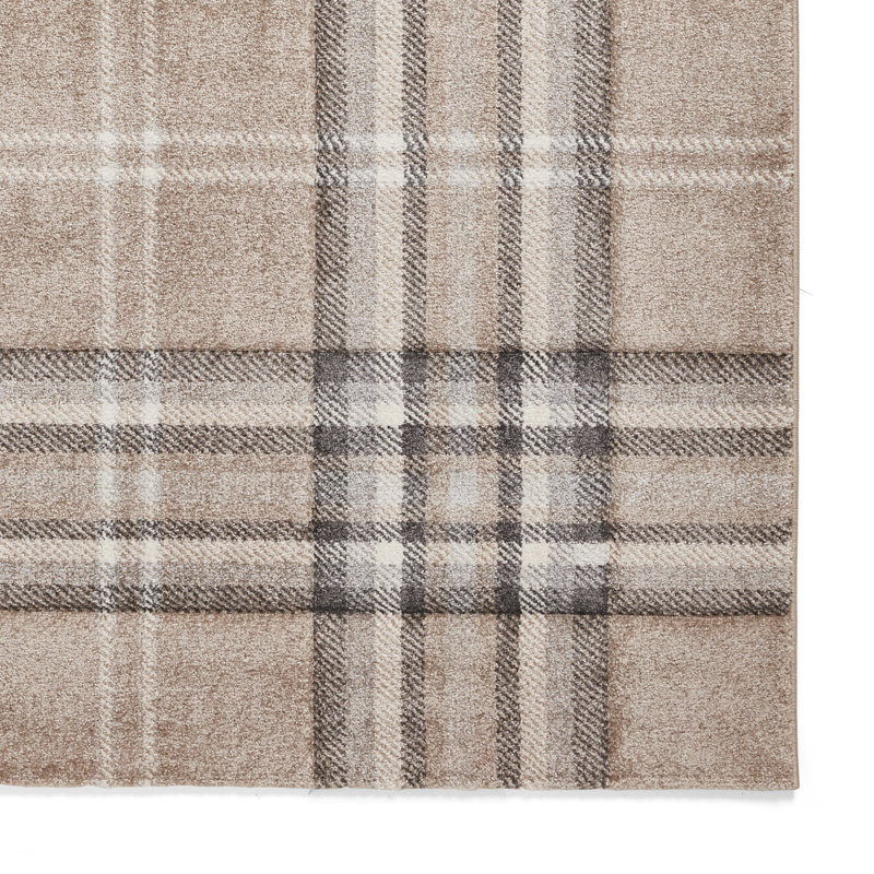 Geometric 160cm X 230cm Area Rug, Beige, Rectangle 120 x 170 cm