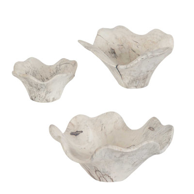 Décoration murale en bois blanchi Uttermost Teo