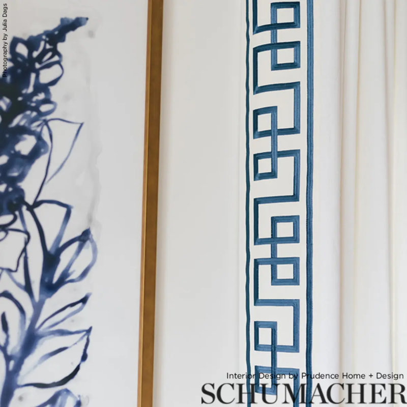 Ruban octave de Schumacher x Mary Mcdonald, Bleu
