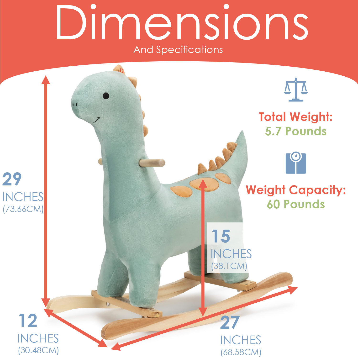 Dinosaur Rocking Horse
