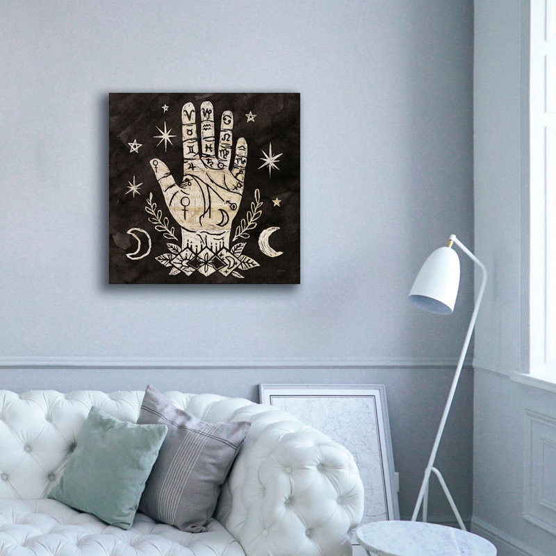 «Mystical Halloween Wood 1» par Mary Urban, art mural sur toile, H 37 po x l 37 po x P 1,5 po