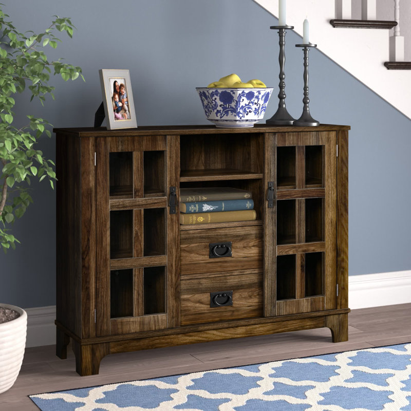 2 Drawer Sideboard, White Oak