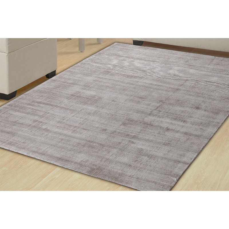 Milan Solid Colour Hand Woven Area Rug, Rectangle 200 x 300cm