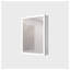 Armoire à pharmacie 28 po x 20 po à DEL avec miroir antibuée, contrôle tactile et installation en surface