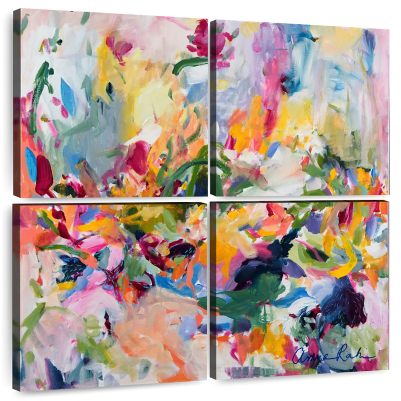 Avery In The Springtime, 38" H x 38" W