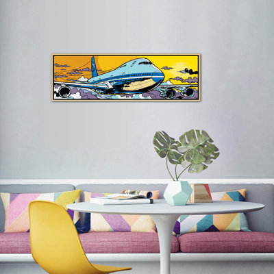 "747" par Toni Sanchez, impression panoramique sur toile