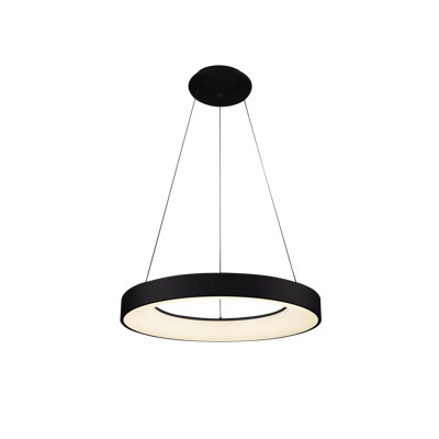1 - Light LED Wagon Wheel Pendant