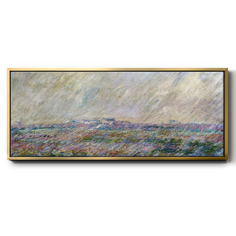 The Rain, 1886- Framed Canvas