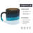 Silipint: Coffee Mug 16oz: 2 Pack - Moon Beam - Silicone Handled Unbreakable Cups