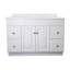 Meuble-lavabo de 49 po avec plateau Wyndham, prêt à assembler-581897957-581899177