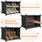 96-Pairs Shoe Storage Organizer Cabinet,Portable Shoe Rack with Door,Large DIY Detachable Shelves