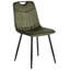 Set of 4 Dining Chairs ARGYLE Velvet-1353054012
