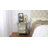 Adelais 3-Drawers Vintage Mirrored Glass Nightstand Bedside Table
