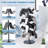 Controller Holder 4 Tier,Headphone Stand - Adjustable Controller Stand For Xbox PS5 PS4 Switch Pro,Black
