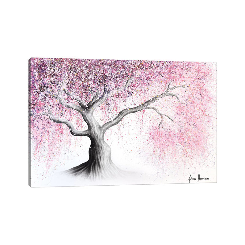 Kyoto Dream Tree by Ashvin Harrison - Wrapped Canvas Print, 20.32 cm H x 30.48 cm W