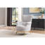 Ensemble de salon 3 pièces de style moderne (canapé + causeuse + chaise)-1829245548