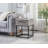 Celestial Contemporary Storage End Table, Gray-1399701127