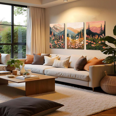 3 Piece Wrapped Canvas Print