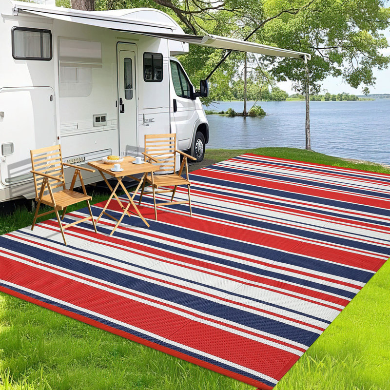 Area Rug, Rectangle 244 x 305 cm, Red