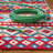 TOWN & COUNTRY EVERYDAY Dahlia Southwestern Stripe Outdoor Rug Red/Multi-97549316