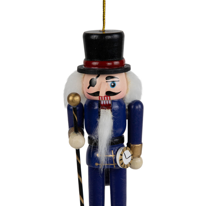 The Nutcracker Suite Christmas Figures - 5.25" - Red And Blue - Set Of 4
