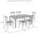 Dayvonna Rectangular 6 - Person 60'' Long Dining Set