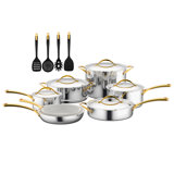 16 - Piece Non-Stick Aluminum Cookware Set