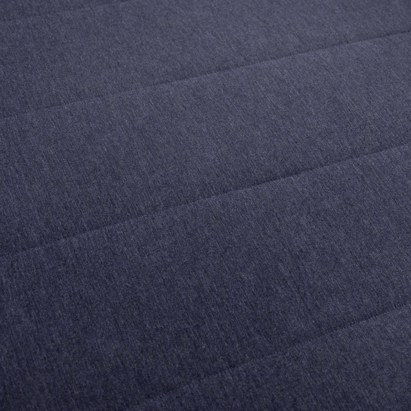 Navy Full/Queen Reversible Cooling Quilt Set