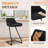 Upholstered Counter Stool With Metal Frame-81851024-82127070