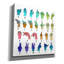  «Kids Rock C» par Jean Plout, art mural sur toile, 37 po x 37 po