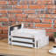 Solid Wood Fickling Office Paper Organiser