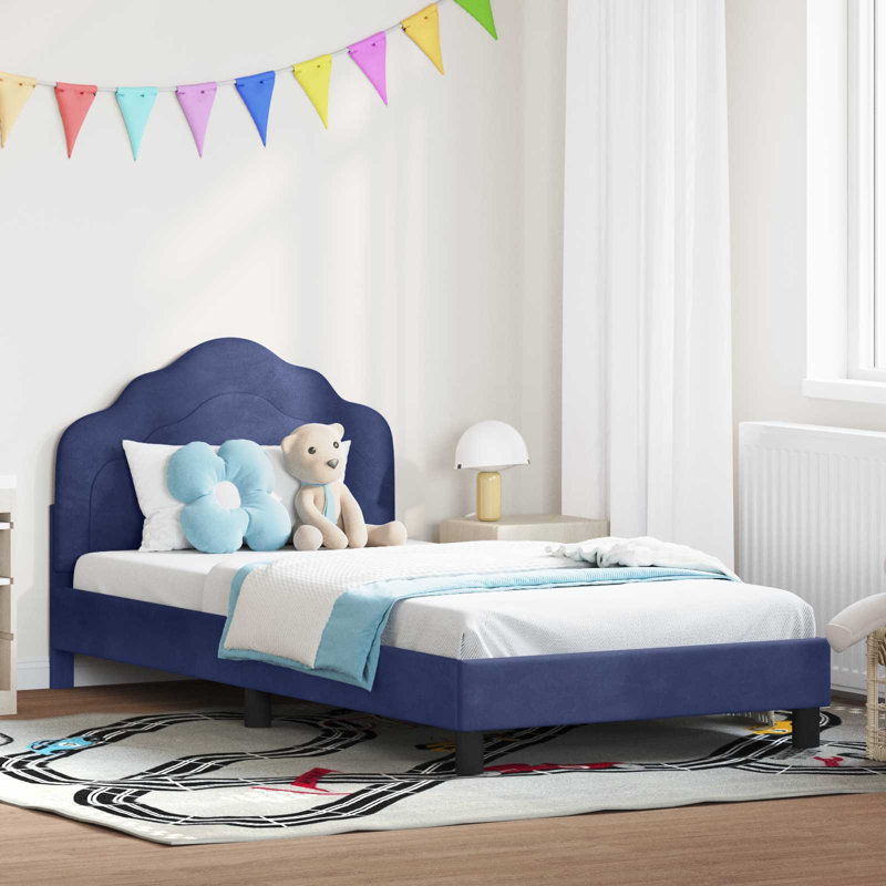 Bed Frame, Single (3'), Police Blue