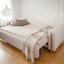 Canapé-lit 3 places Arcadova avec rangement - beige-199426465