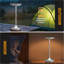 Lampe de table sans fil 2Pack, lampe de table portable rechargeable 6000Mah d'extérieur, lampe alimentée par pile à intensité variable 3 couleurs, lumière de table à DEL pour le dîner / la chambre / le restaurant / l'extérieur (2Pack)-114903677