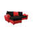 Black/Red - Rainbow15/Rainbow22 selected