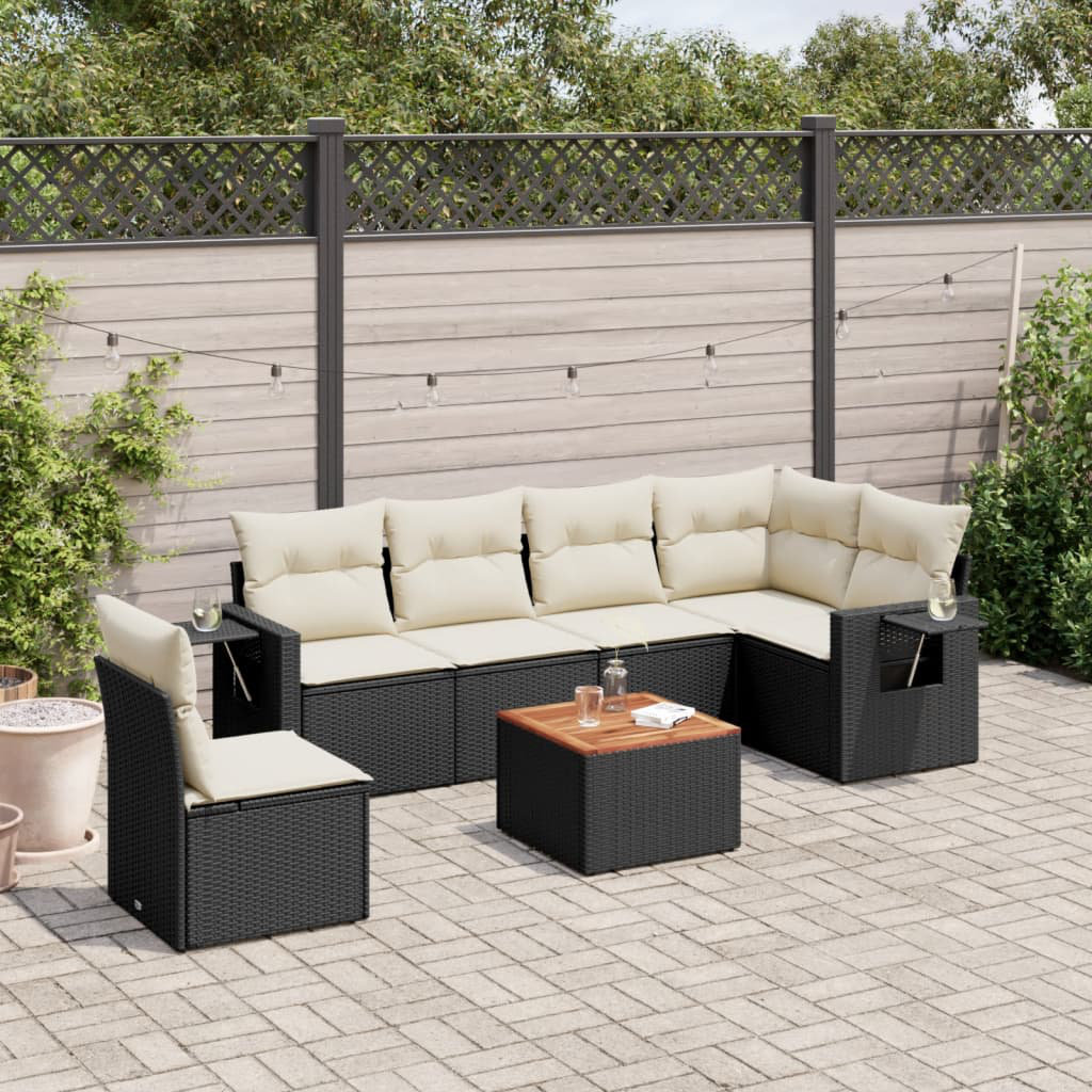 62 cm breites Outdoor-Sitzgruppen-Set mit Kissen