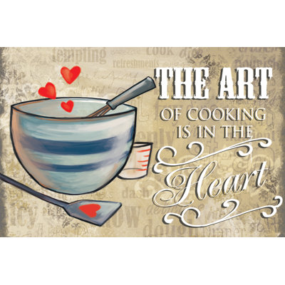Art Of Cooking - Wrapped Canvas Print
