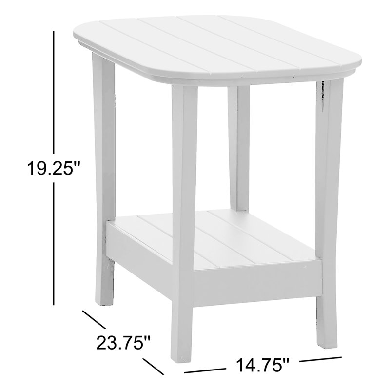 Table d'appoint Aru, Brun