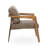 Julia Top Grain Leather Accent Chair