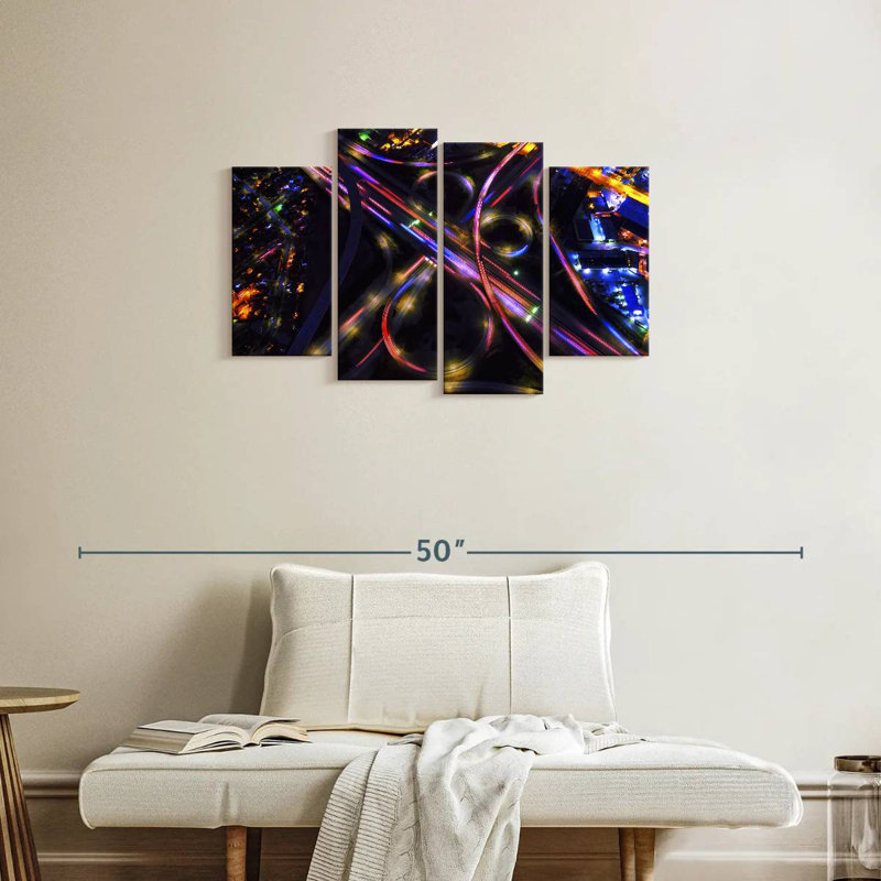 Mehar Los Angeles Freeways, 22" H x 36" W