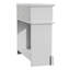 Belfry Heating 80.5 cm W White Electric Fireplace with 5120 BTU