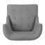 Élégante chaise d'appoint: siège d'appoint élégant et confortable pour les salons, les chambres à coucher ou les bureaux, rehaussant tout espace