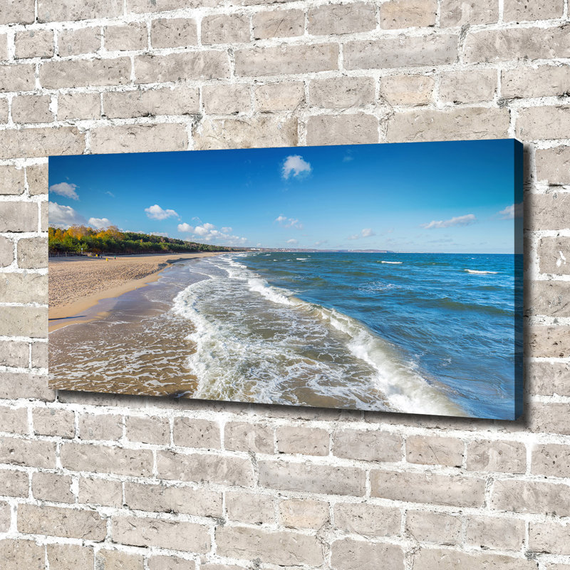 Baltic Sea - Print, 70cm H x 140cm W x 2cm D, Canvas