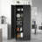 71"H Metal Garage Storage Cabinet With Wheels And Lock, Heavy Duty Rolling Metal Cabinet, 4 Adjustable Shelves (180Lb Each), 3-Point Locking Security, For Tool Organization In Garage, Workshop, Office
